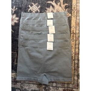 Colsie Lot Of 5 Women's Size SMALL Gray Boyshort Underwear New